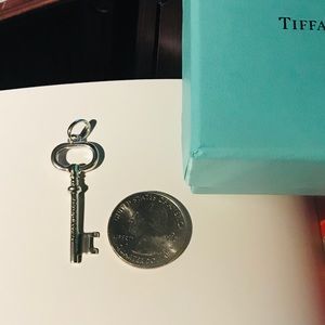 Tiffany&co old key pendant 2.5 inch